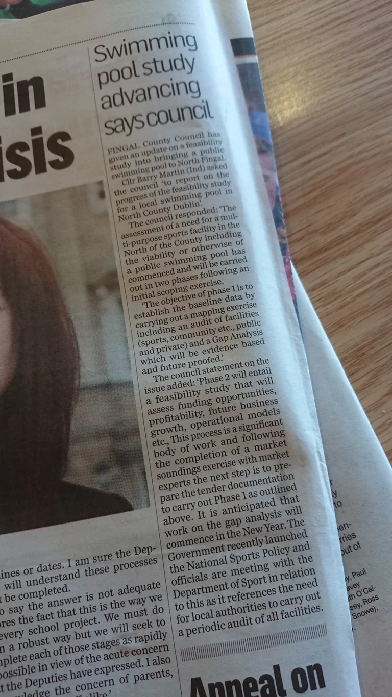 news article