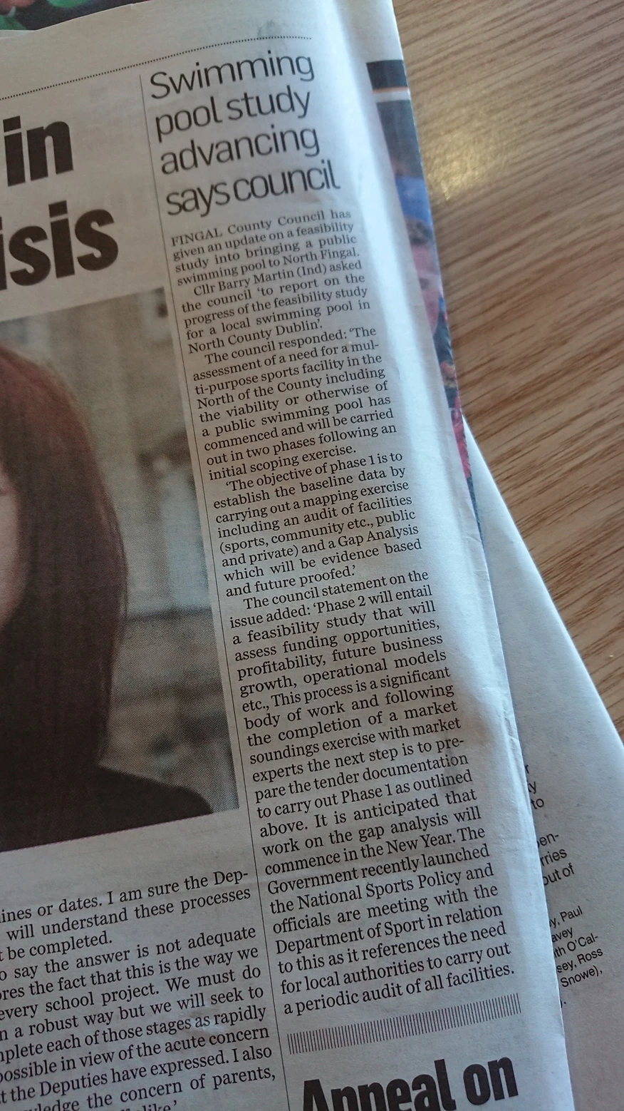 news article