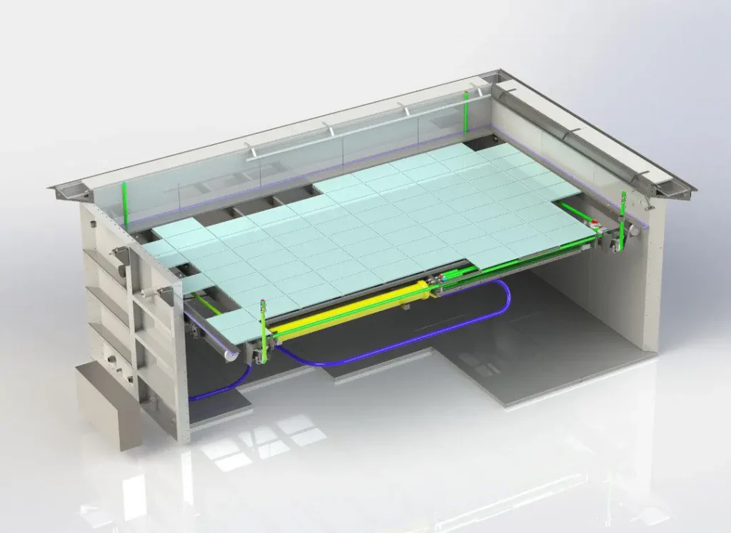 Variable Floor Swimming Pool